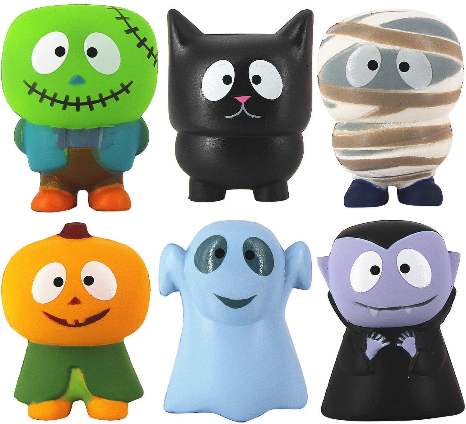 Halloween Plush Characters in Costume 12-Pack 