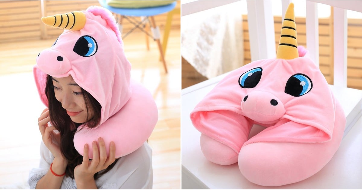 Unicorn Neck Pillow From Amazon POPSUGAR Smart Living