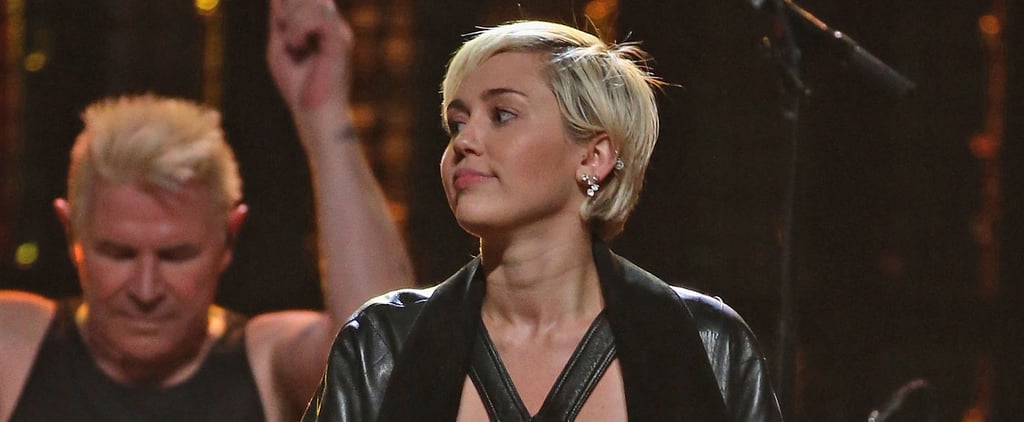 Miley Cyrus Wearing Joan Jett Pasties