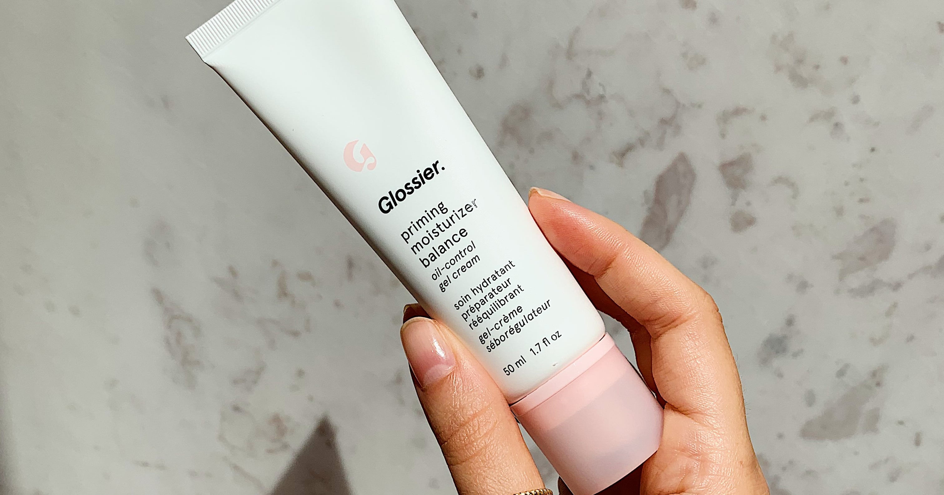 Glossier Priming Moisturizer Balance Review POPSUGAR Beauty