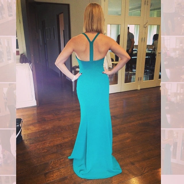 Reese Witherspoon struck a backward pose ahead of the show.
Source: Instagram user lesliefremar