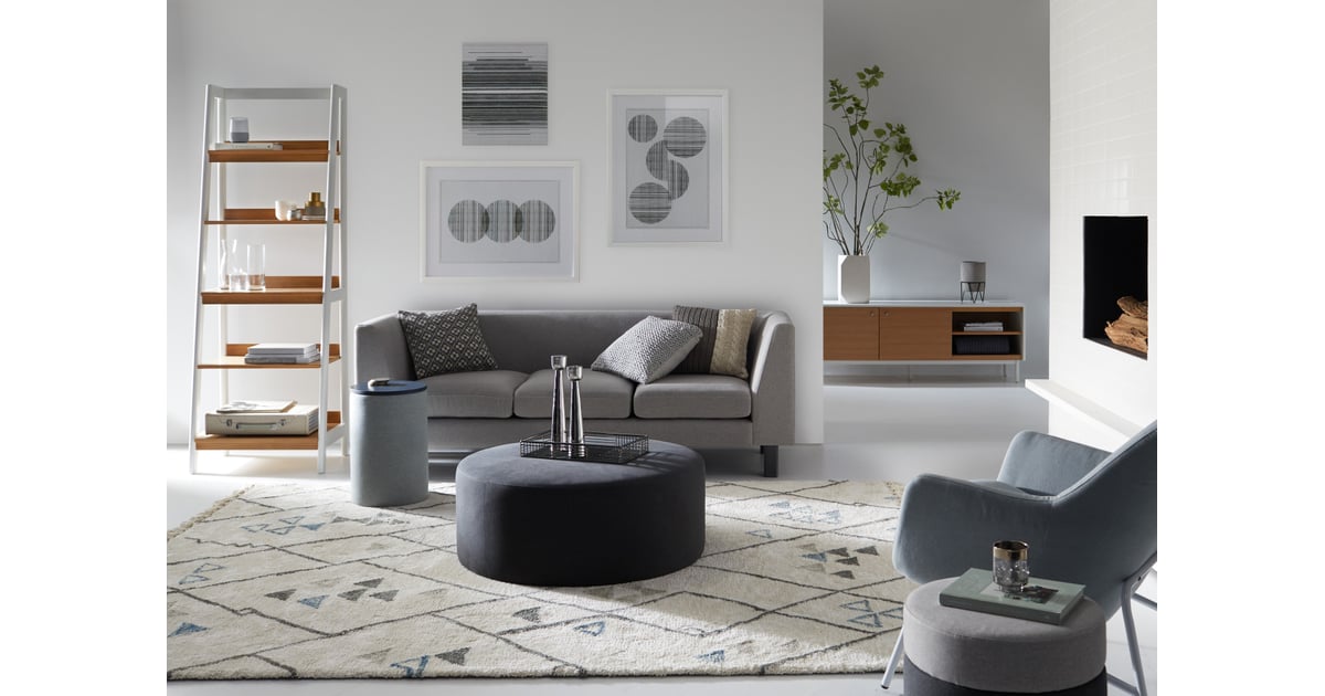 Scandanavian Minimal Living Room Walmart MoDRN Home Decor POPSUGAR