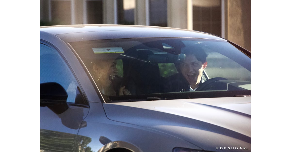 Zendaya and Tom Holland Spotted Kissing in Car | Pictures | POPSUGAR