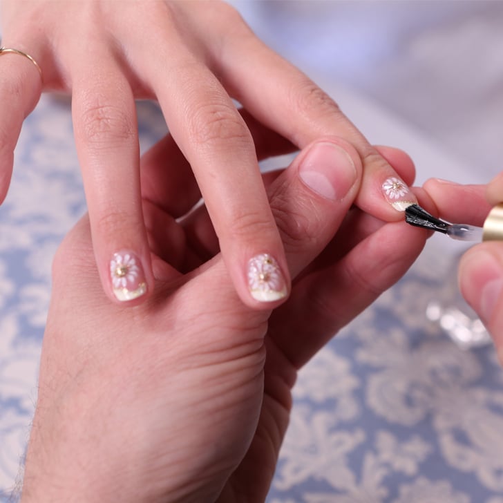 A Different Take on a Bridal Manicure