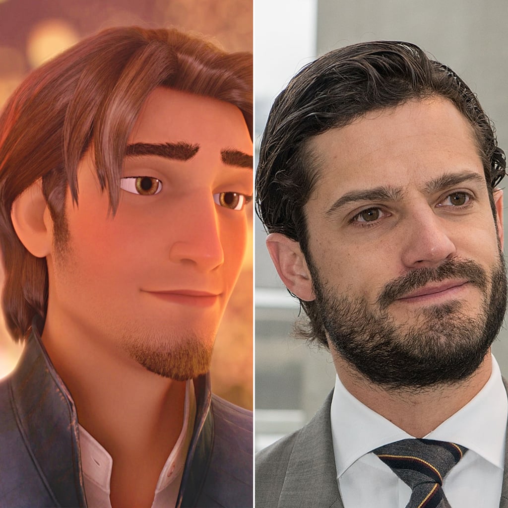 Flynn Rider/Prince Carl Philip of Sweden