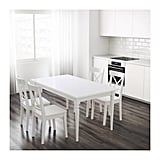 Mirrored X Dining Table Base ($400) | Affordable Dining Tables