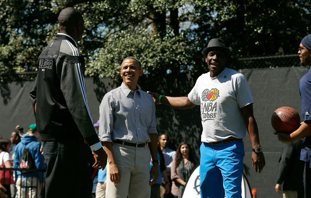 He was in good company with a few NBA players.