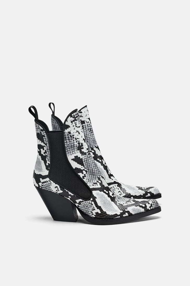 Zara Cowboy Ankle Boots Shoe Trends Fall 2018 POPSUGAR Fashion Photo 49