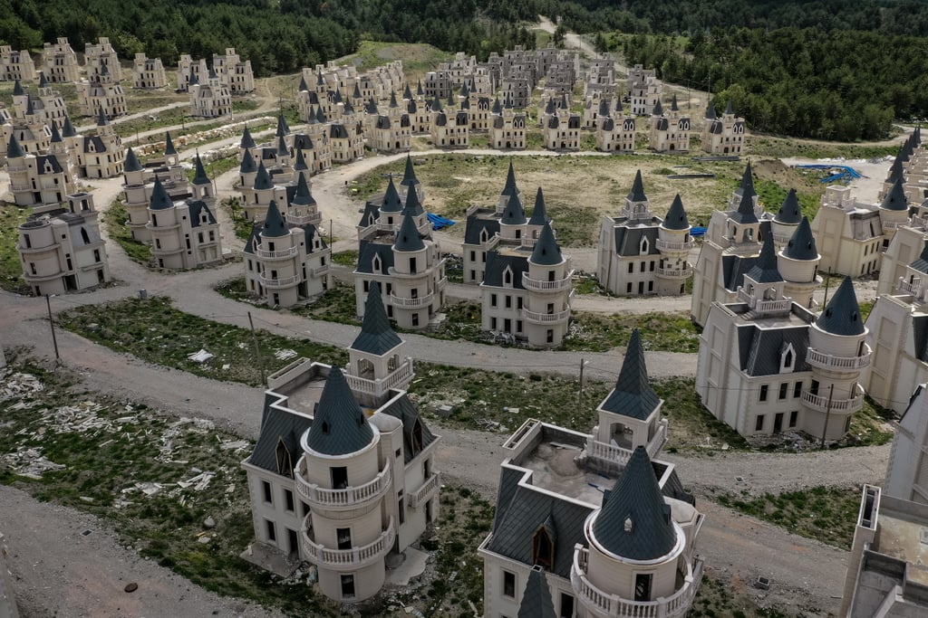 See a Ghost Town in Turkey Filled With Disney Castles