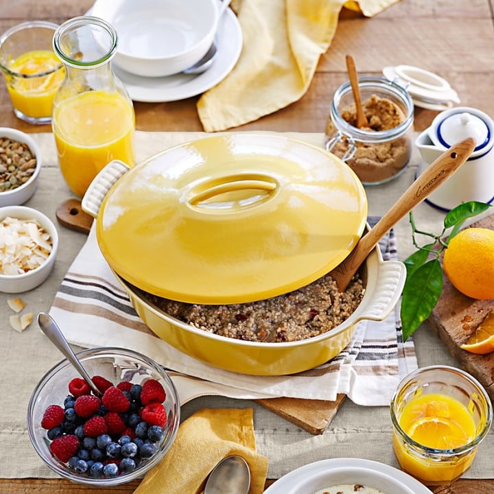 Le Creuset Heritage Cast Iron Cocotte, Quince