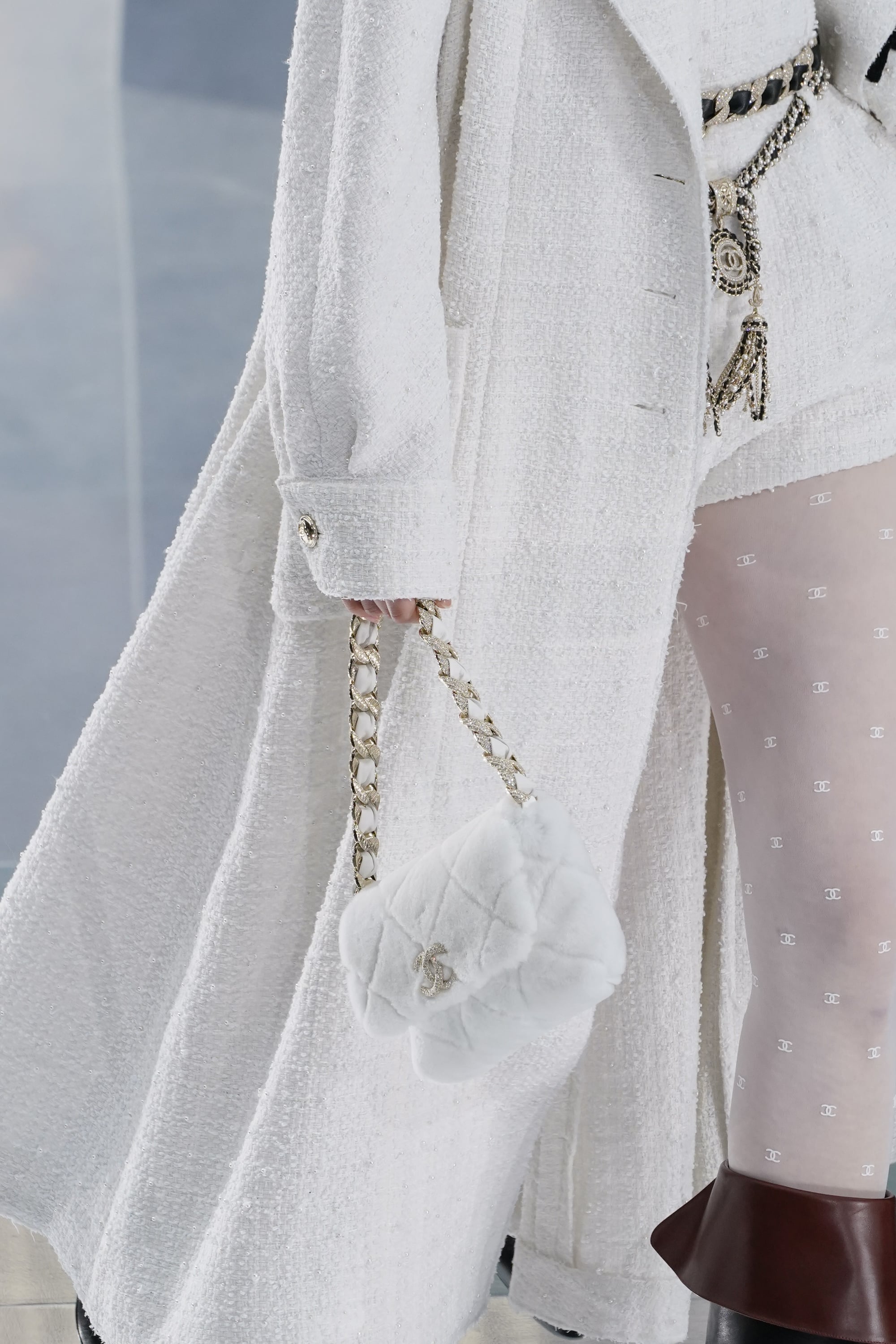 Chanel white bag 2020 cheap