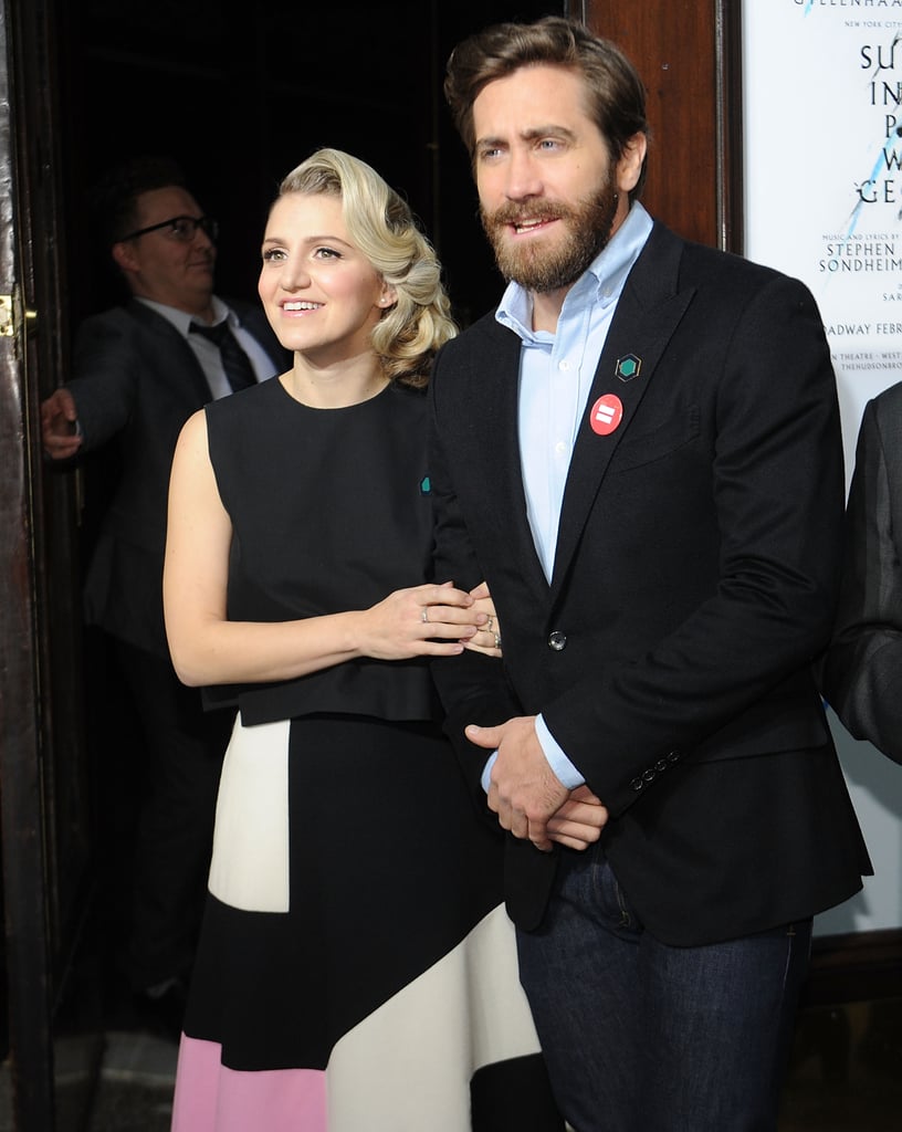 Jake Gyllenhaal at Sunday in the Park With George Photocall