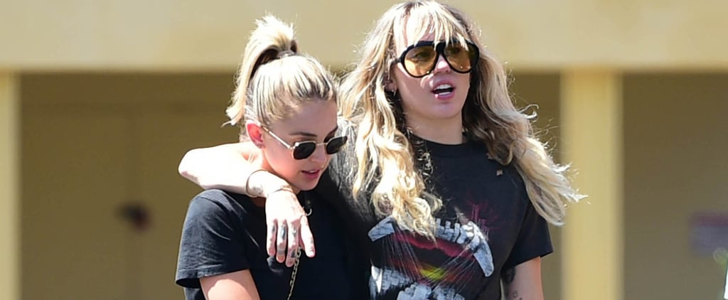 Miley Cyrus and Kaitlynn Carter Are Twinning in Their Jeans