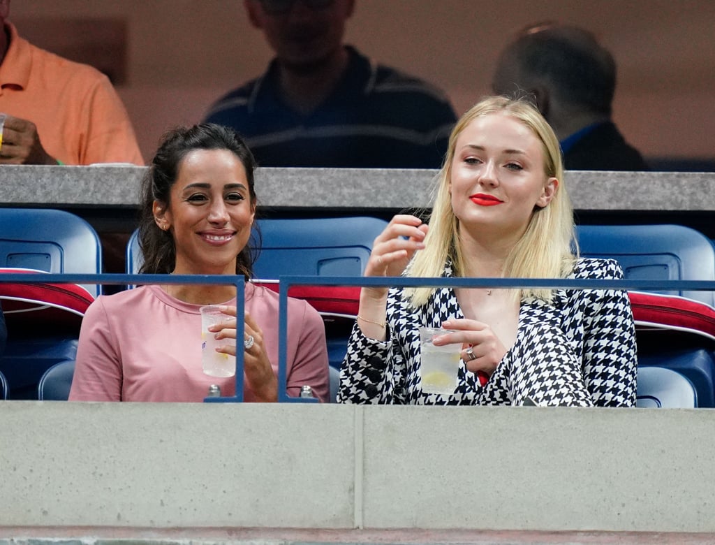 Sophie Turner and Joe Jonas at the US Open September 2018