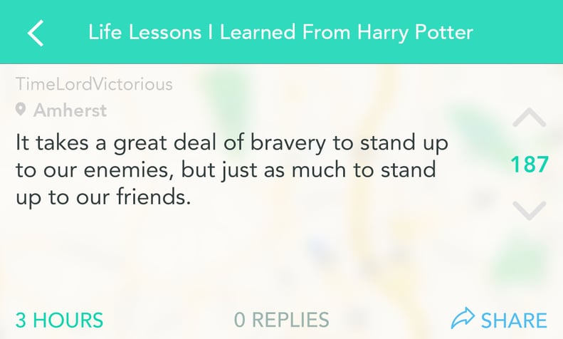 Standing up to your friends isn't easy.