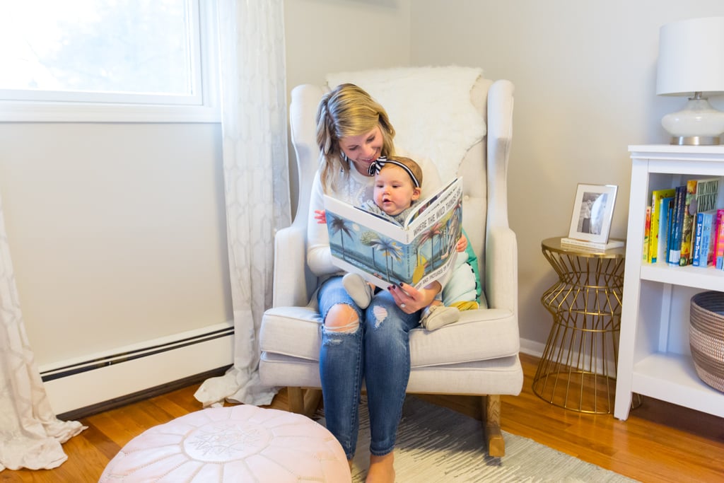 Simple and Bright Nursery For a Baby Girl