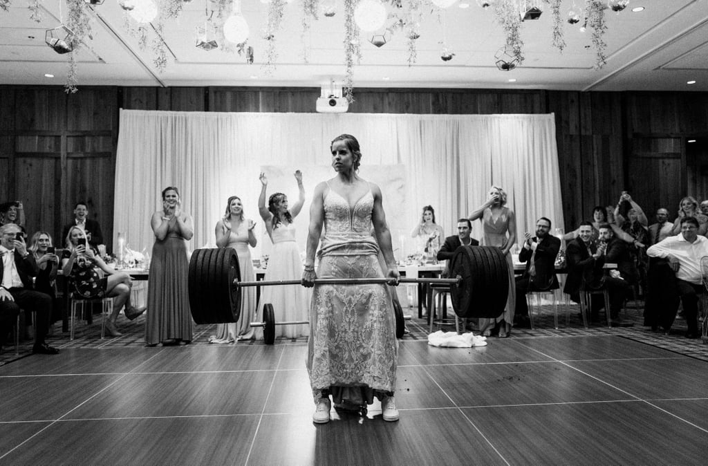 This CrossFit Couple Had a Deadlift Contest at Their Wedding