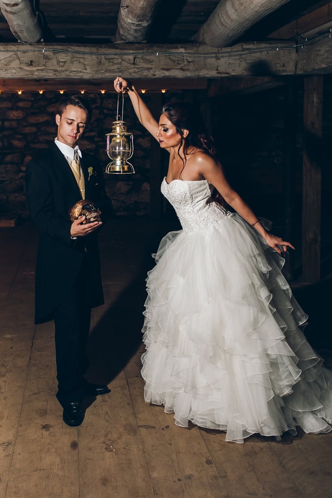 Black and Gold Halloween Wedding Black and Gold Halloween Wedding