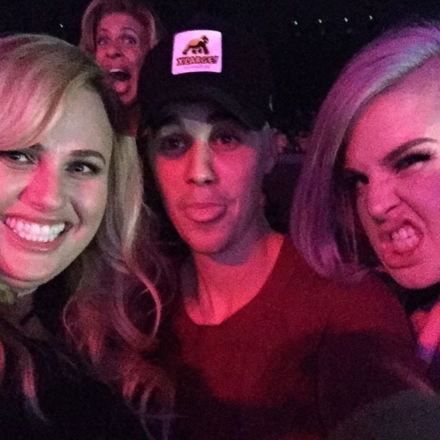 Rebel Wilson and Kelly Osbourne Hang Out With Justin Bieber