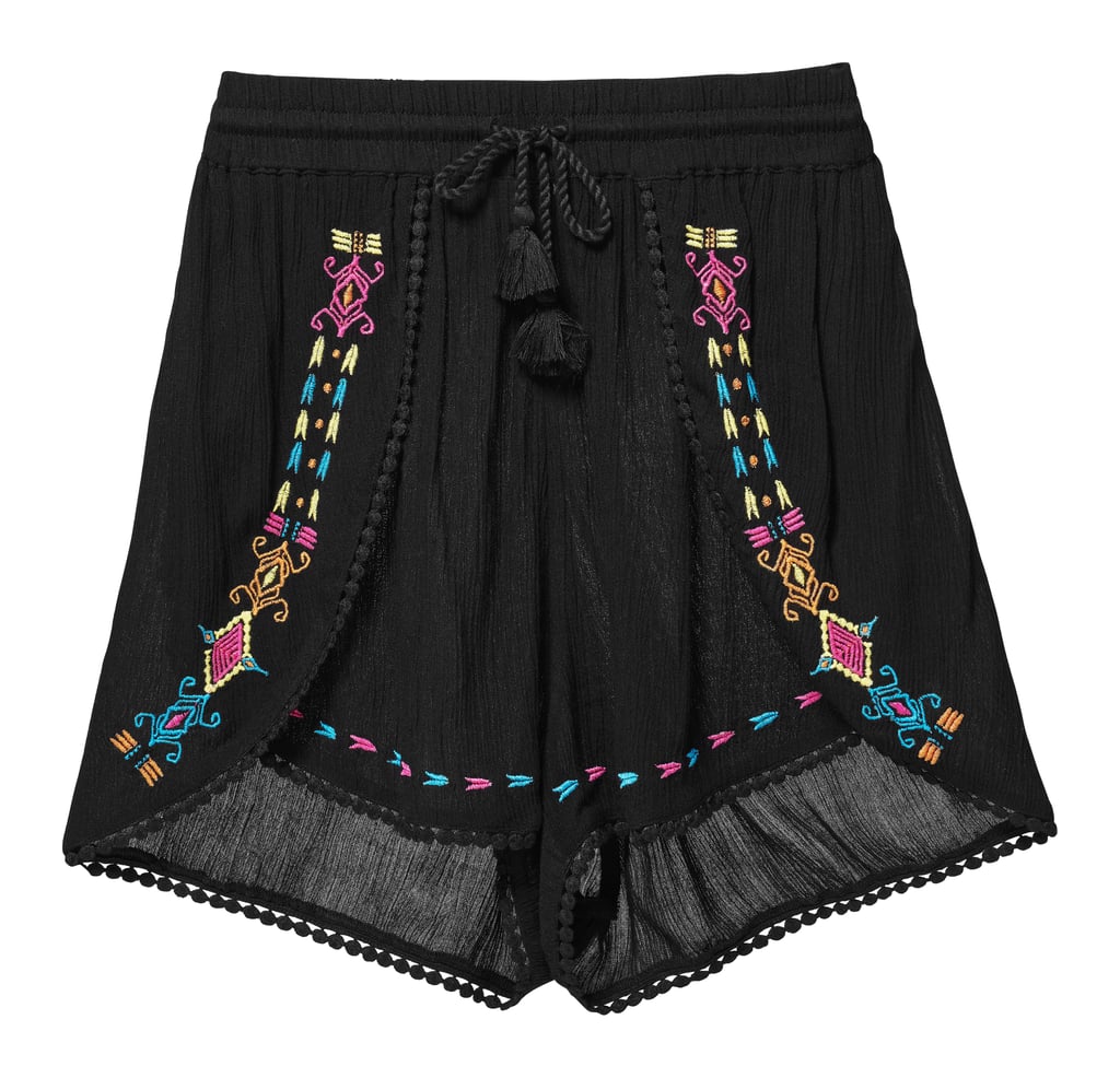 H&M LOVES COACHELLA Crinkled Shorts ($20)