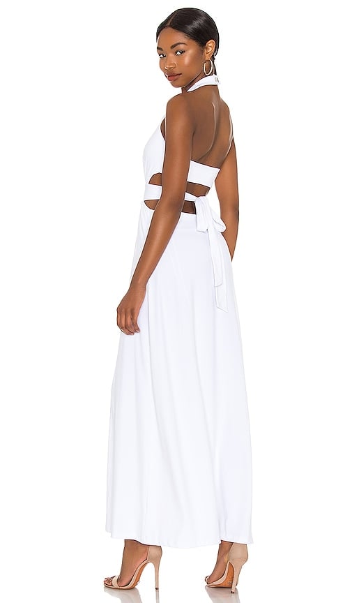 Susana Monaco High Neck Low Back Dress in Sugar