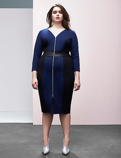 Zip-Front Sheath Dress ($138)