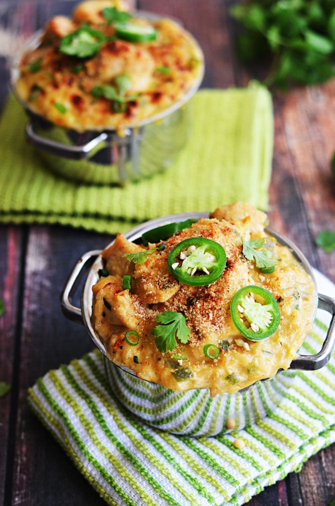 1-Pot Creamy Jalapeño Popper Chicken and Rice