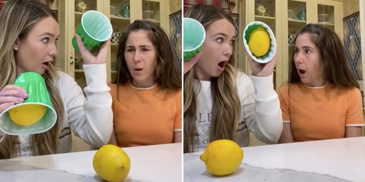 TikTok User Pranks Mom With Lemon Magic Trick | Video | POPSUGAR Family
