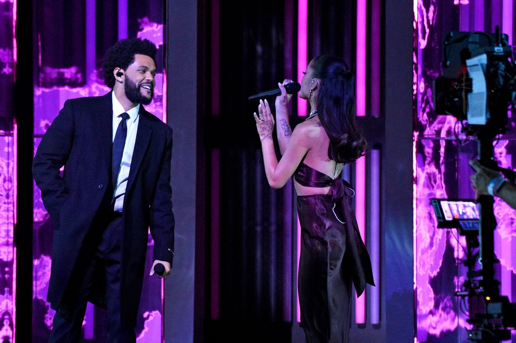 The Weeknd and Ariana Grande Perform at iHeartRadio Awards