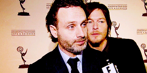 Pictures Of Norman Reedus And Andrew Lincoln Popsugar Celebrity 5016