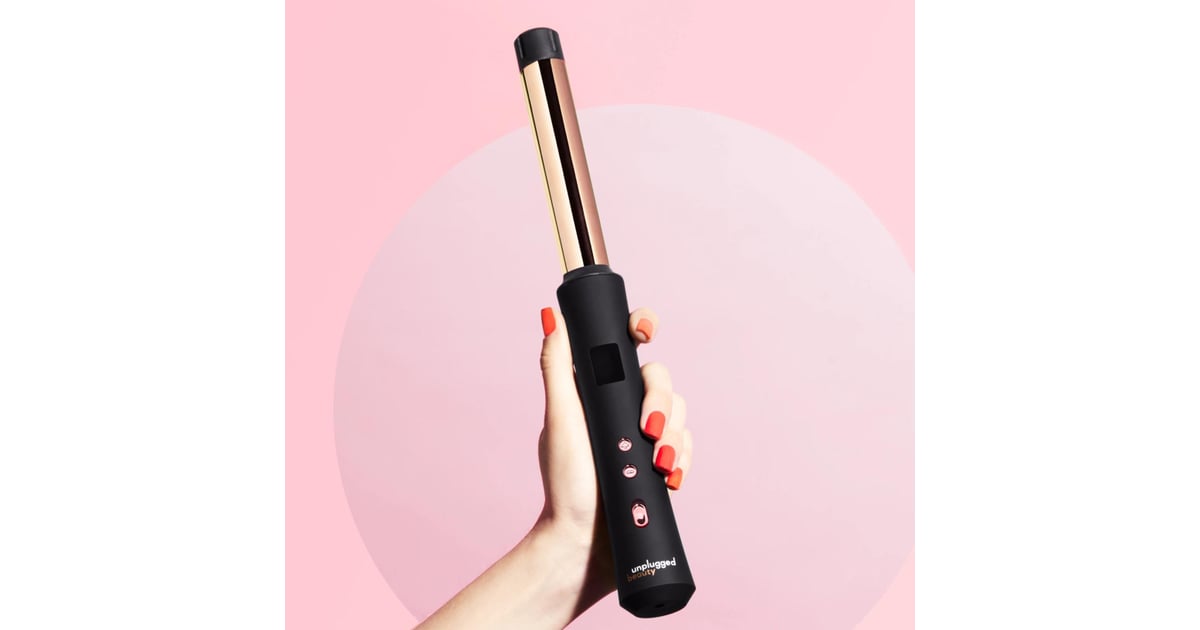 Unplugged Beauty Cordless 1" Curling Wand Unplugged Cordless Rose