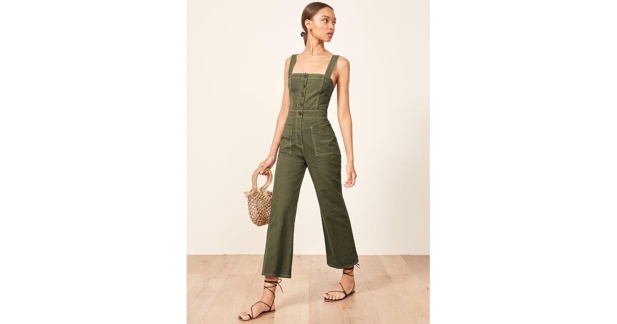 Reformation Amory Jumpsuit | What to Shop | Aug. 6-12, 2018 | POPSUGAR ...