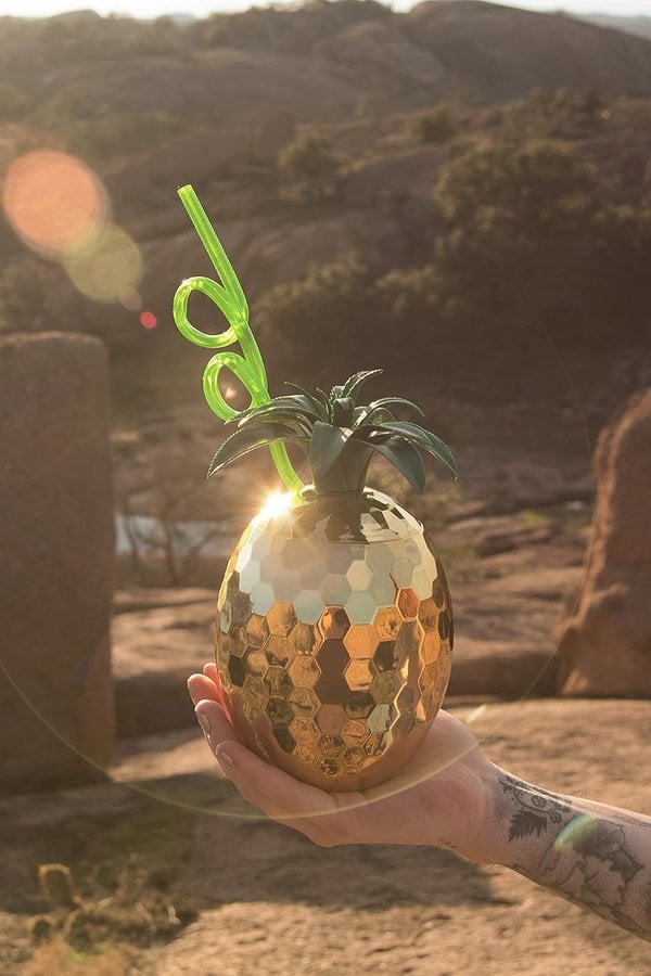Disco Pineapple Sipper Cup