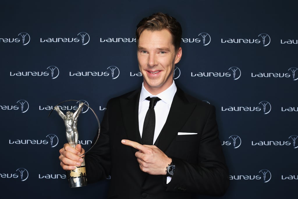 Benedict Cumberbatch at the Laureus World Sports Awards
