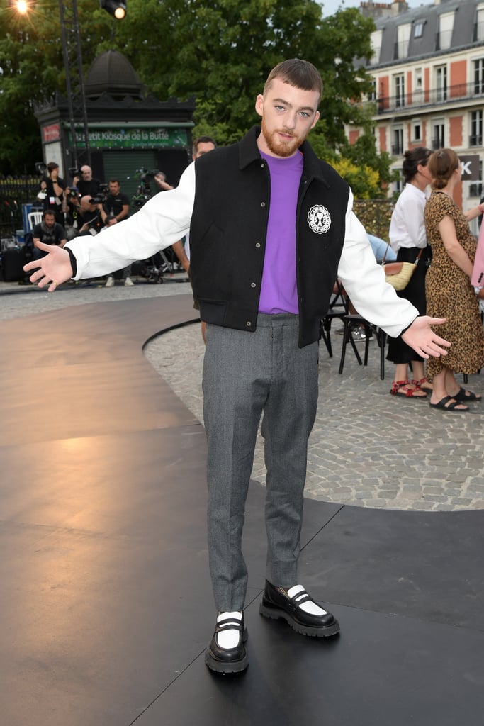 Angus Cloud at the Ami Spring 2023 Show in Paris, June 2022