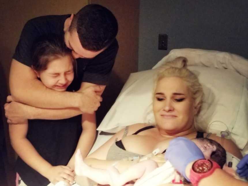 8-Year-Old Helps Deliver Baby Sister