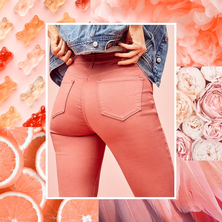 Buy Xpose Women Peach-Coloured Slim Fit High-Rise Stretchable Jeans online
