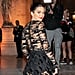 Kendall Jenner's Black Dress in Paris September 2018