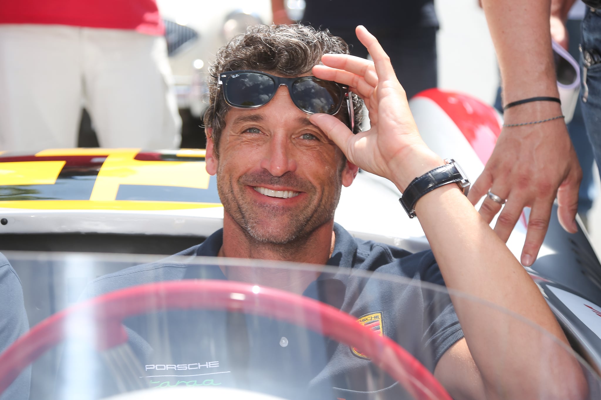 You Will Legitimately Get Lost In Patrick Dempsey S Eyes During His Latest Outing Popsugar Celebrity Uk