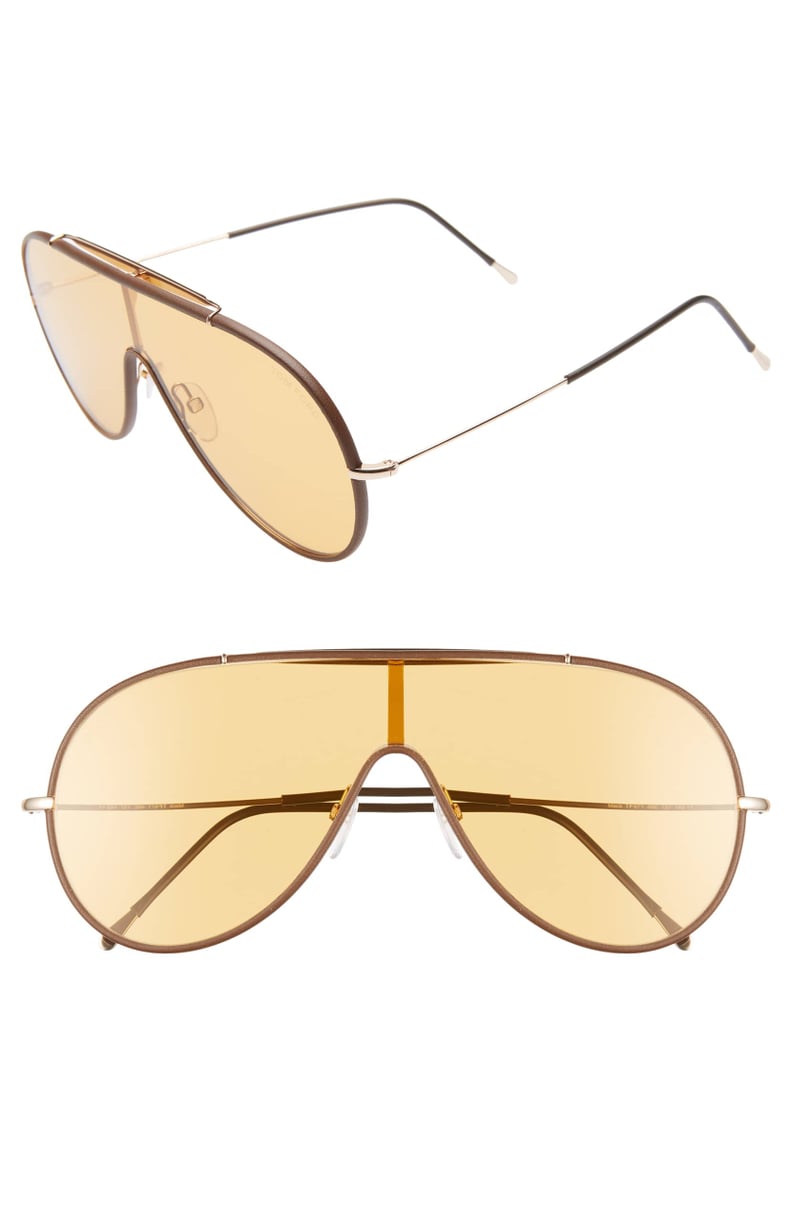 Tom Ford Mack 137mm Shield Sunglasses