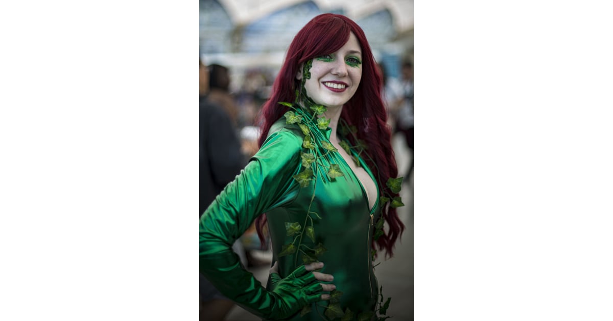 Poison Ivy From Batman Best ComicCon Cosplay 2019 POPSUGAR Entertainment Photo 50