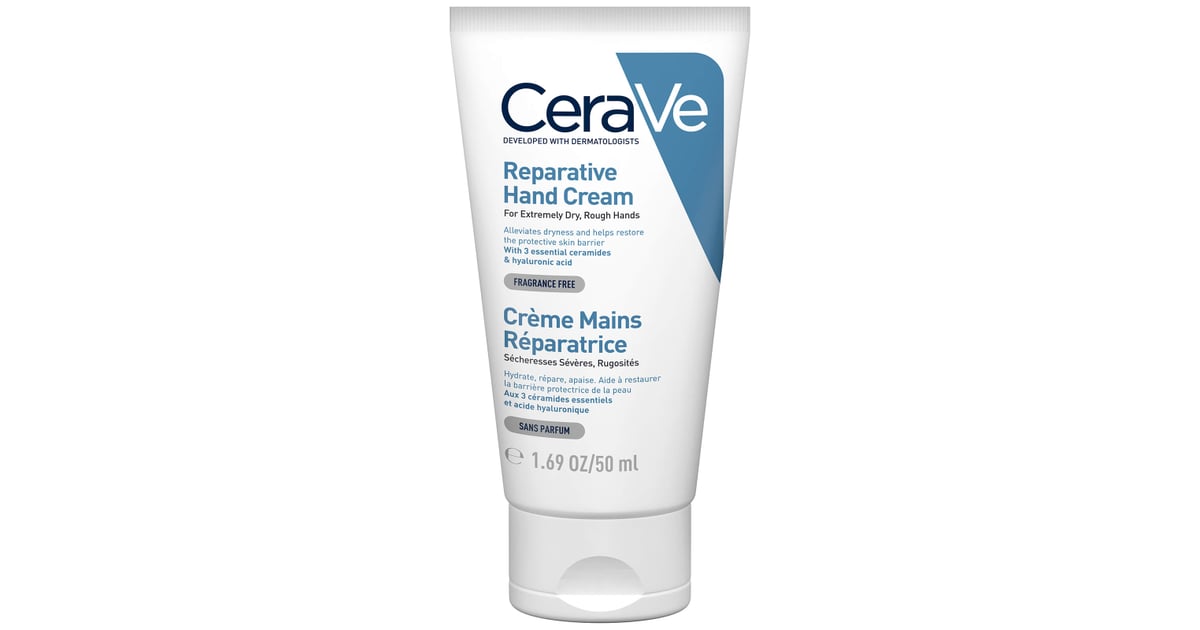 CeraVe Reparative Hand Cream For Dry Cracked Hands Best Hand Creams