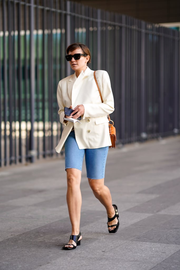 Elevate Your Bermuda Shorts With an '80s-Inspired Blazer