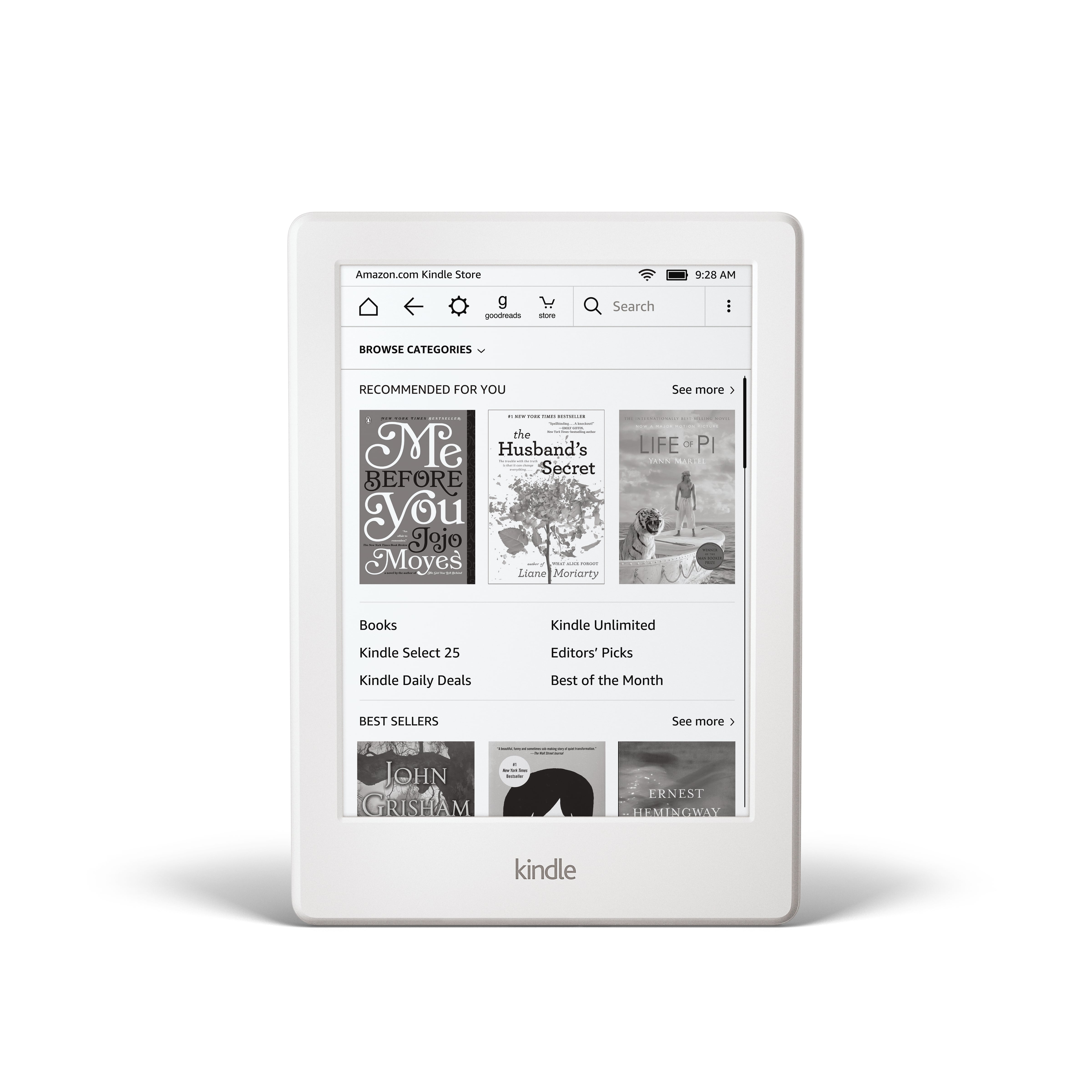 Amazon Kindle and Paperwhite in White Version | POPSUGAR Tech