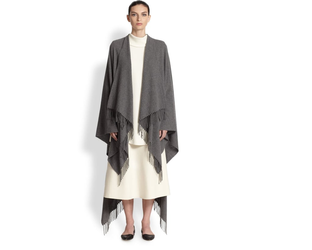 The Row Rina Fringed Cape