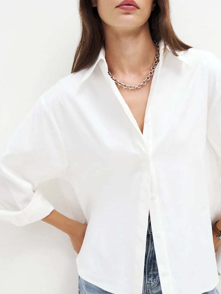 A White Button-Down Shirt