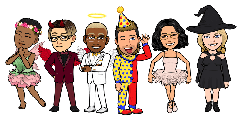 Bitmoji Halloween Costumes