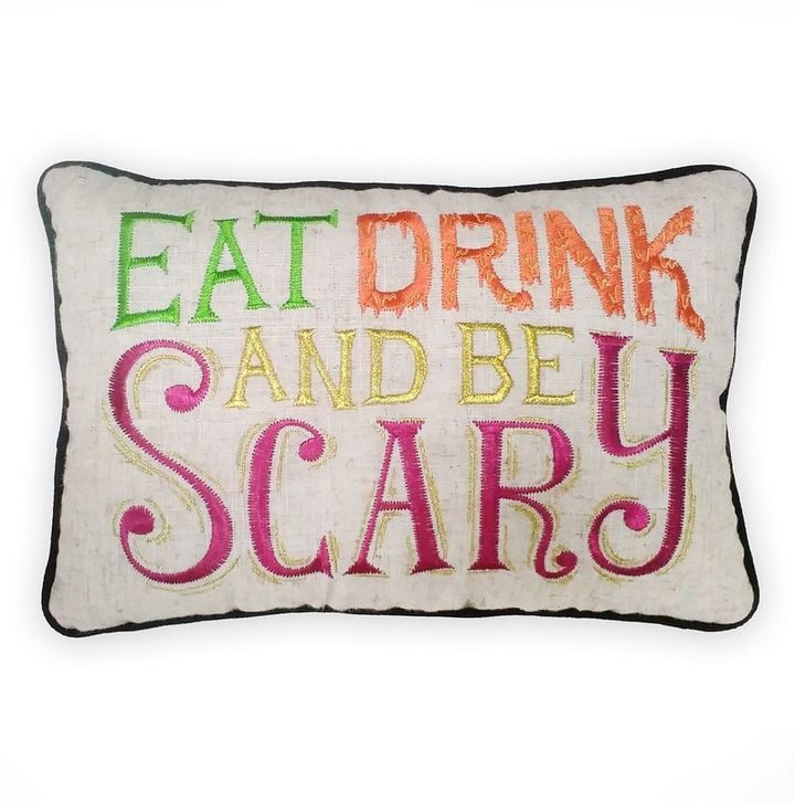 Celebrate Halloween Throw Pillow
