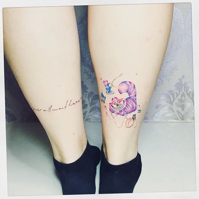 Small Alice In Wonderland Tattoos Popsugar Love Sex