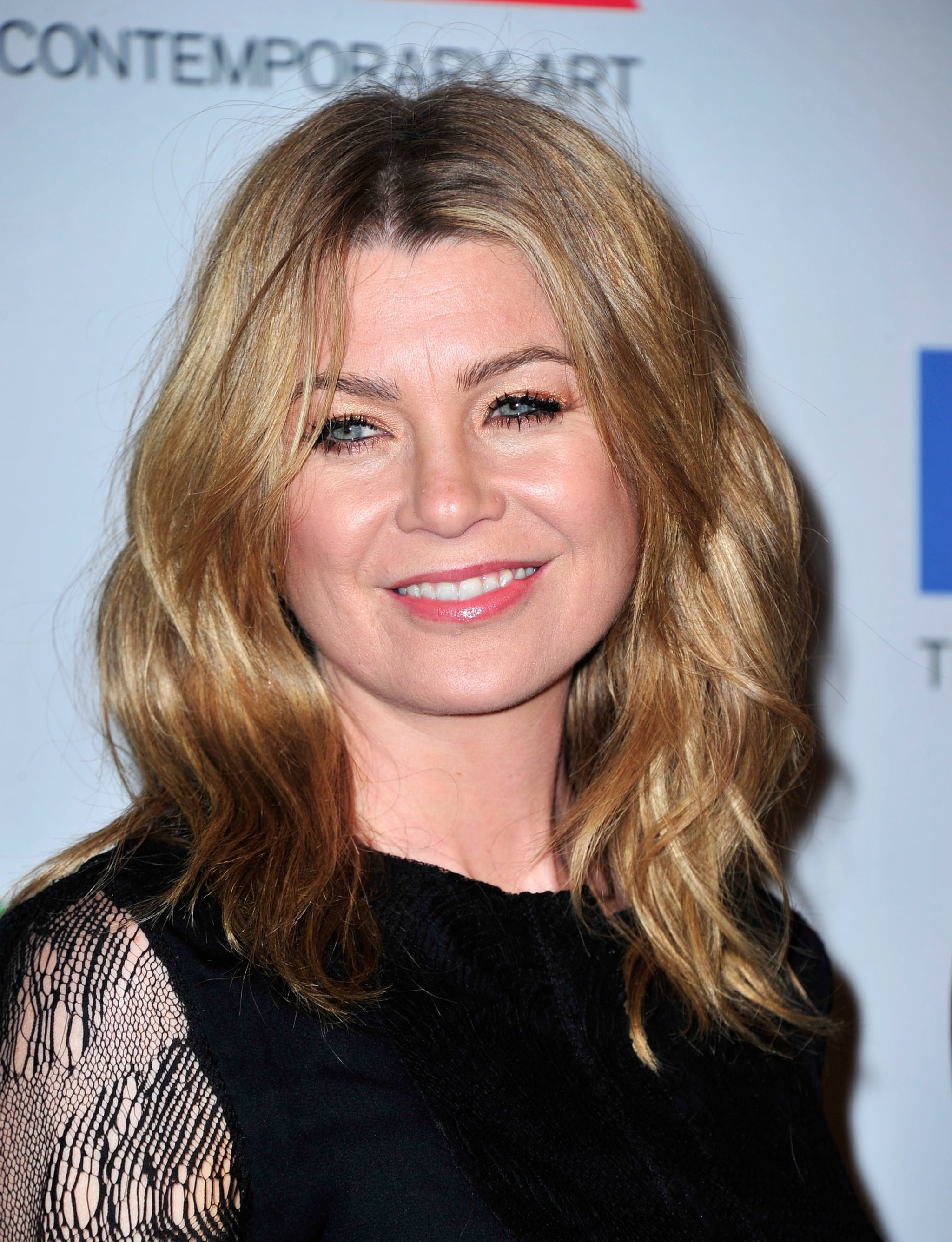Ellen Pompeo Pictures Of Celebrity Lob Hairstyles Popsugar Beauty Australia Photo 20